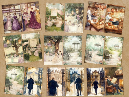 Victorian Era (P2) Antique Journal Kit - Wonders Artist