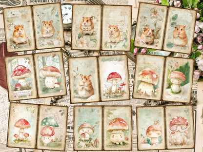 Vintage Gardens Journal Pages Antique Stationery - Wonders Artist