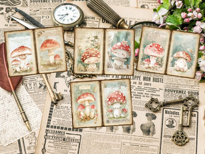 Vintage Gardens Journal Pages (P4) Antique Stationery - Wonders Artist