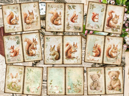 Vintage Gardens Journal Pages (P5) Antique Stationery - Wonders Artist