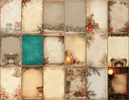 Vintage Noel Journal Pages All Bundles Journal Pages new bundles all - WondersArtist