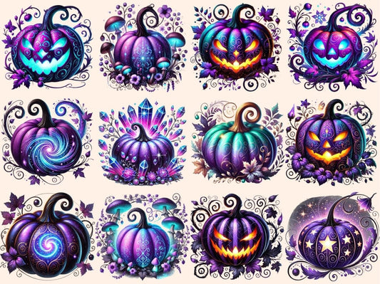 Violetit Kurpitsat Clipart