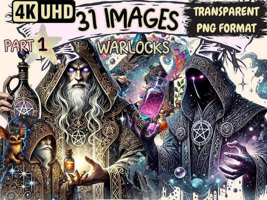 Warlocks Clipart enchanted icons - Wonders Artist