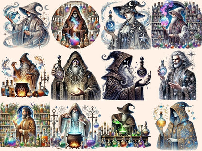 Warlocks Clipart enchanted icons - Wonders Artist