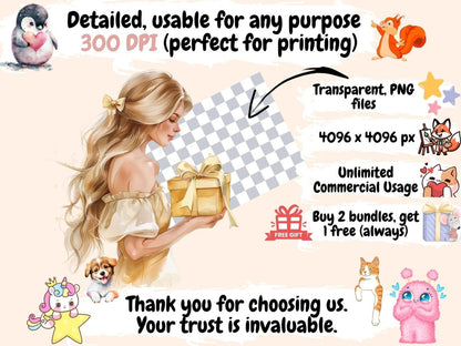 Warm Christmas Watercolor Clipart Comfy Christmas Art - Wonders Artist