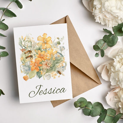 Watercolor Honey Bees Clipart baby bee - Wonders Artist