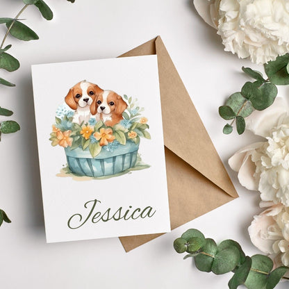 Watercolor Puppies Clipart animals clipart - Wonders Artist