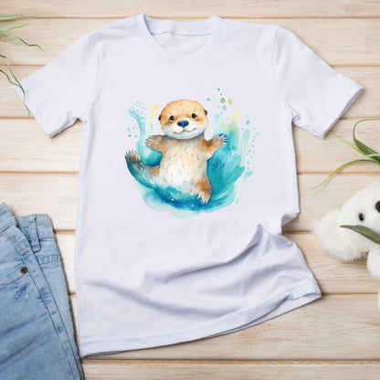 Watercolor Sea Ocean Animals Clipart adorable sea clipart - Wonders Artist