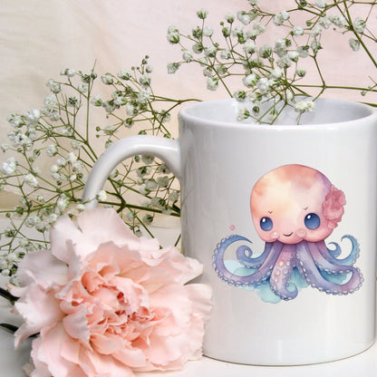 Watercolor Sea Ocean Animals Clipart adorable sea clipart - Wonders Artist