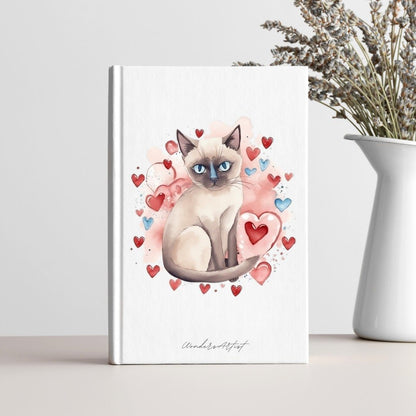 Watercolor Siamese Cats Clipart cat clipart - Wonders Artist