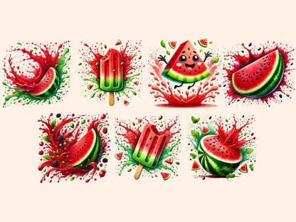 Watermelon Splash Clipart fresh fruit png - Wonders Artist