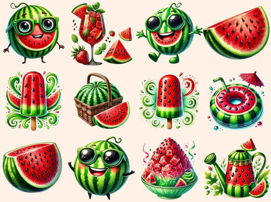 คลิปอาร์ตแตงโมฤดูร้อน