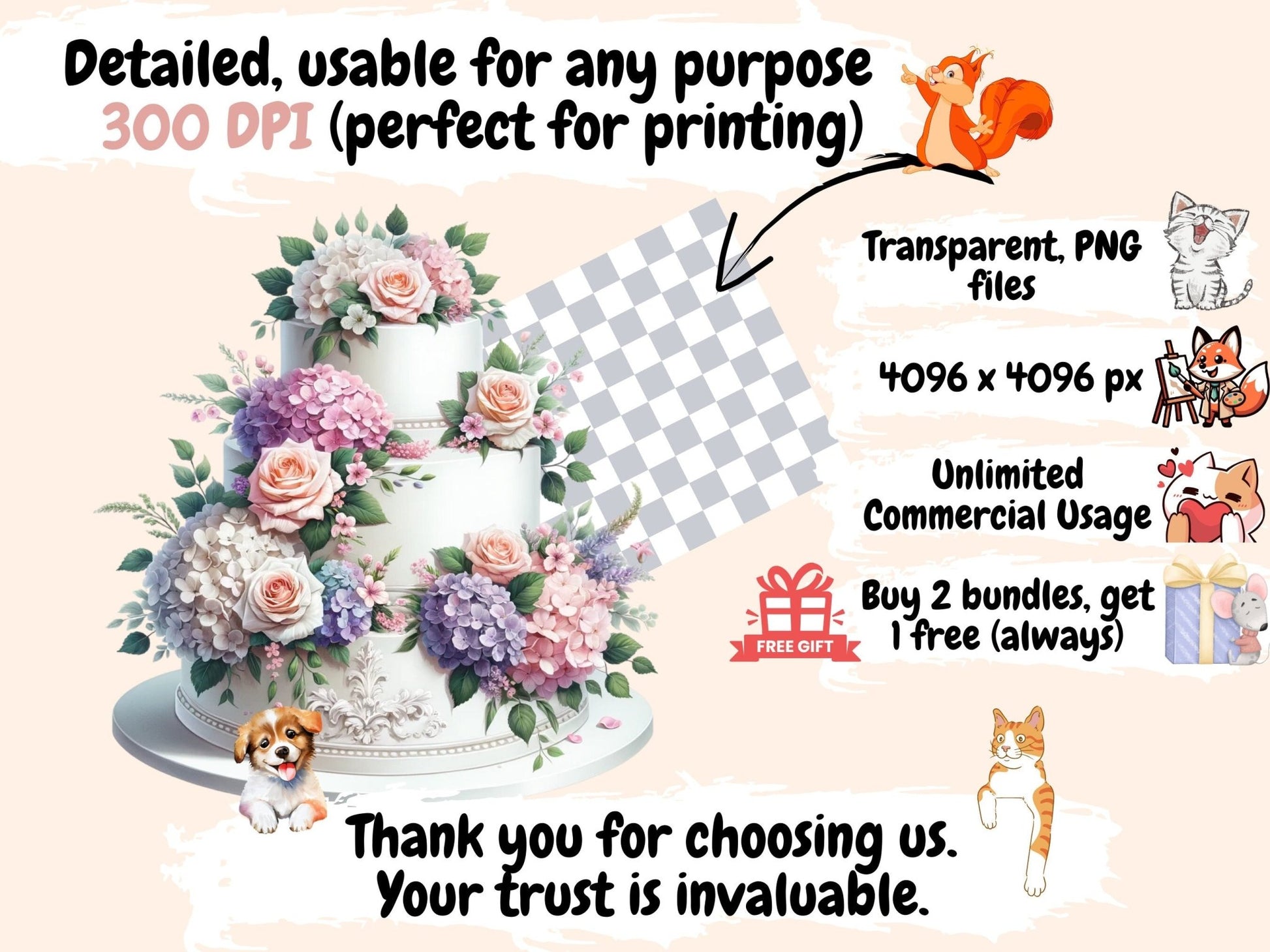 Wedding Clipart - High - Quality Instant Digital Download for Creative Projects