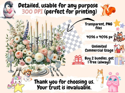 Wedding Motifs Clipart ceremony design - Wonders Artist