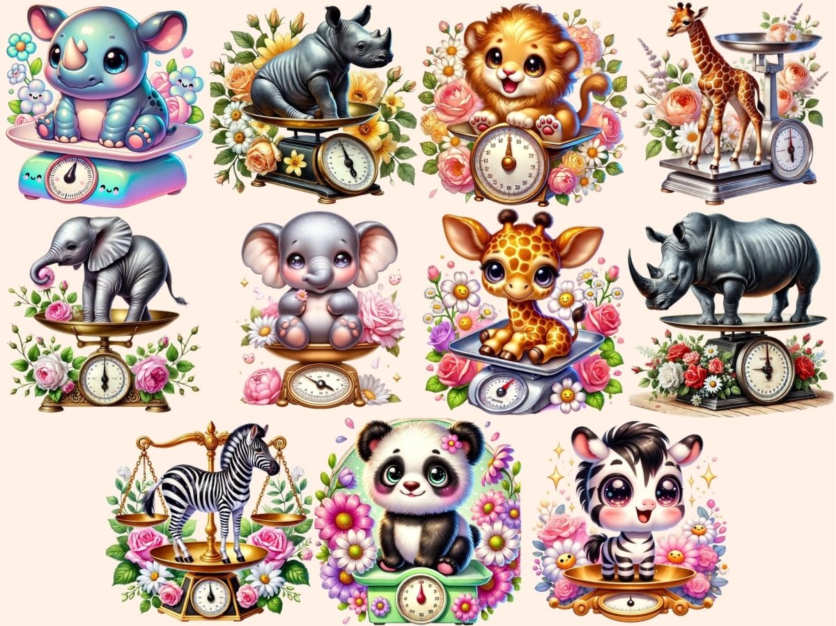 Weightscale Animals Clipart Animal Balance Art - Wonders Artist