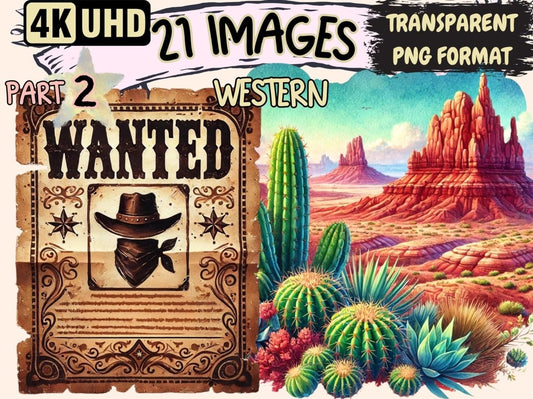 Western (P2) Clipart Country Clipart - Wonders Artist