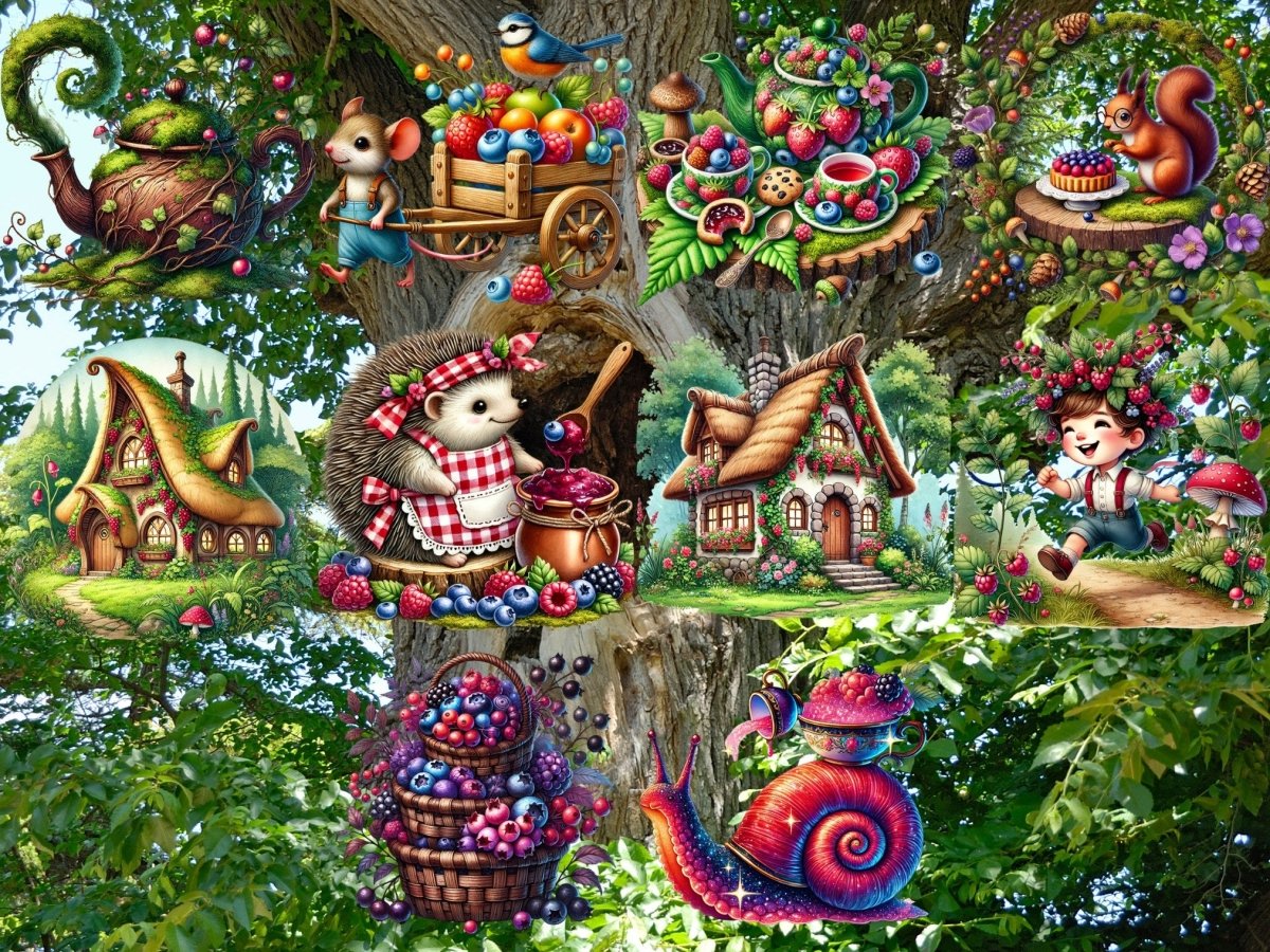 Whimberry Hollow Clipart (BEGRENSET UTGAVE) image 7