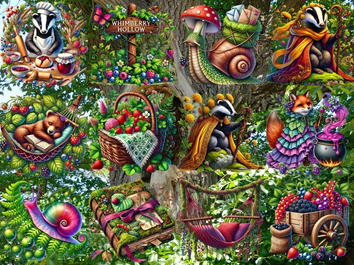 Whimberry Hollow Clipart (BEGRENSET UTGAVE) image 2