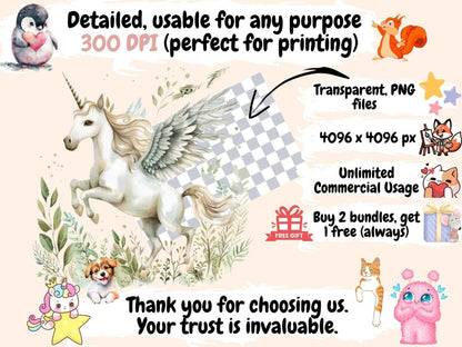 Whispering Woods Watercolor Clipart Enchanted Woods - Wonders Artist