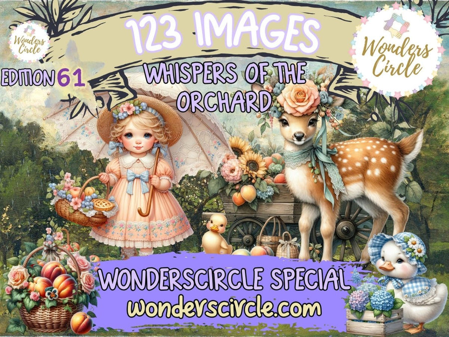 Omenapuutarhan kuiskaukset Clipart (RAJOITETTU ERÄ)