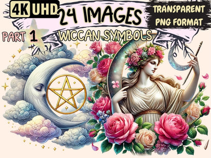 Wiccan Symbols Clipart magic symbols - Wonders Artist