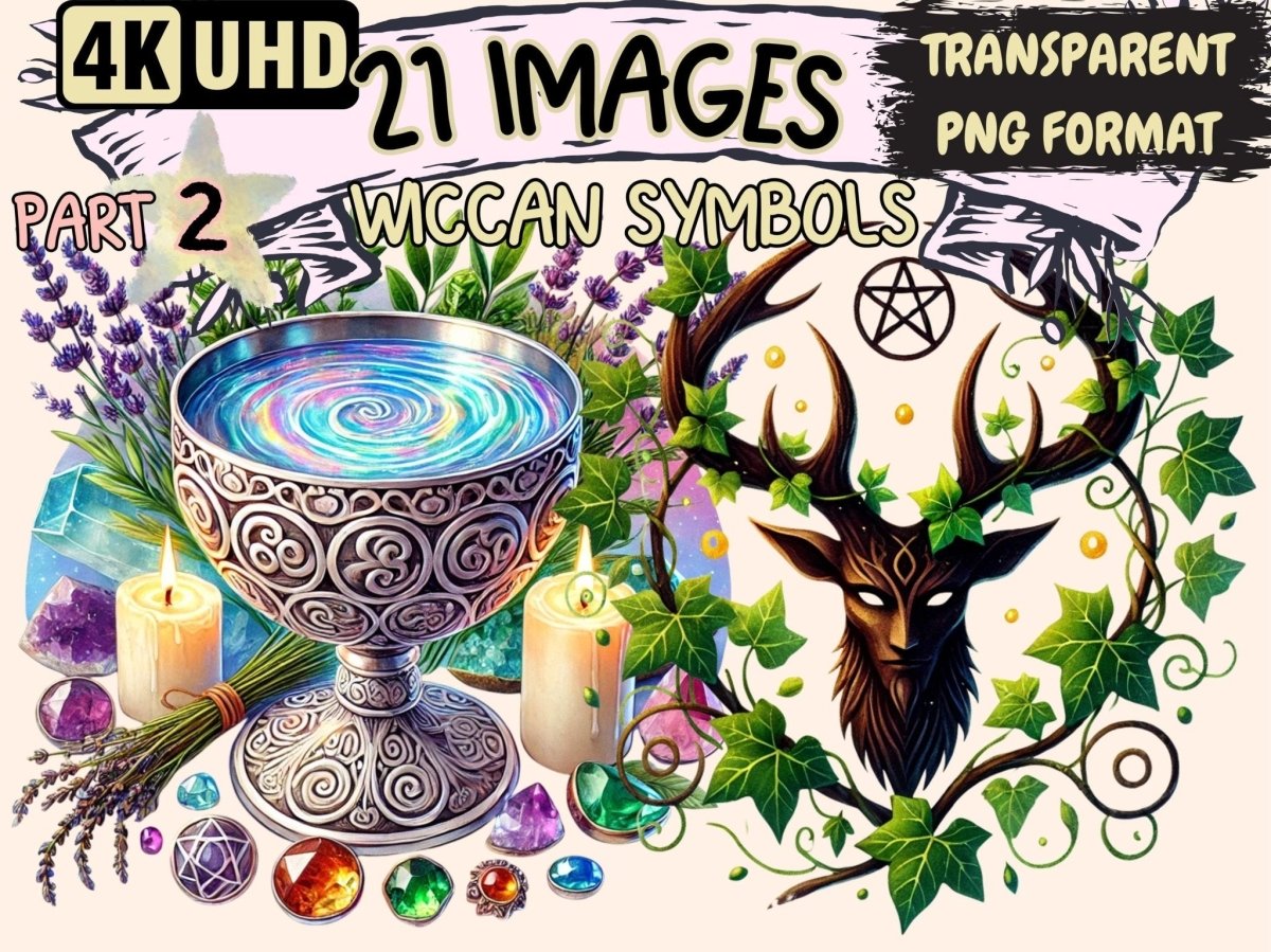 Wiccan Symbols (P2) Clipart magic symbols - Wonders Artist