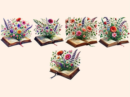 Wildflower Books Clipart book design - Wonders Artist