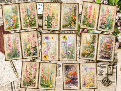 Wildflowers Journal Pages Botanical Pages - Wonders Artist