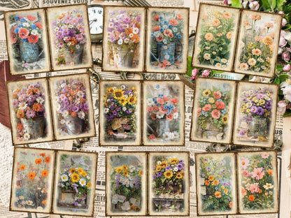 Wildflowers Journal Pages Botanical Pages - Wonders Artist
