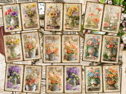 Wildflowers Journal Pages (P3) Botanical Pages - Wonders Artist