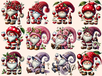 Wine Gnomes Clipart alcohol gnome png - Wonders Artist