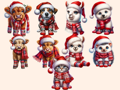 Winter Animals Clipart animal clipart - Wonders Artist