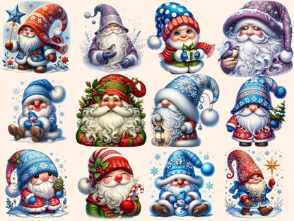 Winter Gnomes Clipart christmas gnome png - Wonders Artist