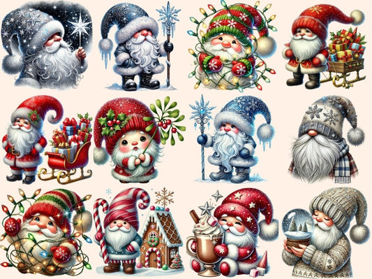 Zimní trpaslíci (P2) Clipart