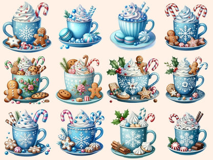 Winter Hot Cocoa Clipart Cocoa design - Wonders Artist