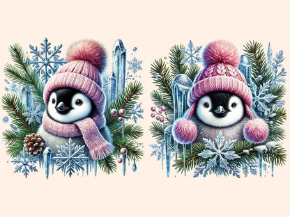 Winter Penguins Clipart Chilly Penguin Art - Wonders Artist