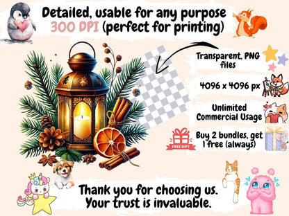 Winter Solstice Clipart mystical winter art - Wonders Artist