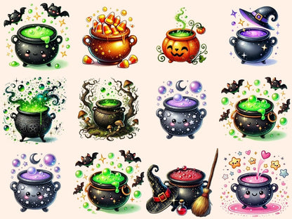 Witch Cauldrons Clipart Cauldron Clipart - Wonders Artist