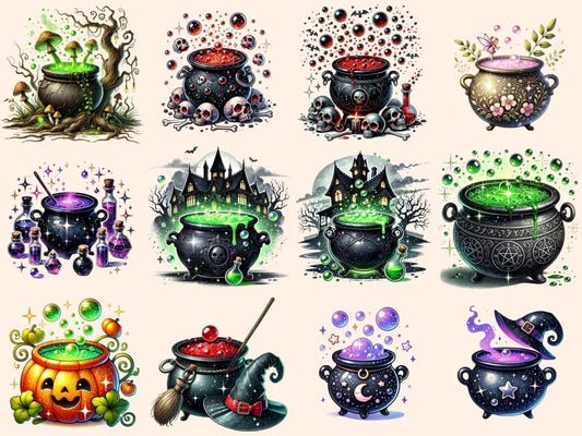 Noitakattilat Clipart