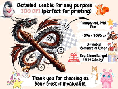 Witchcraft Wands (P2) Clipart digital witchcraft - Wonders Artist