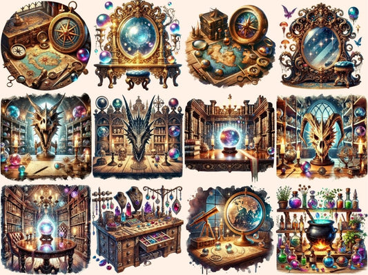 위자드 스튜디오 클립아트