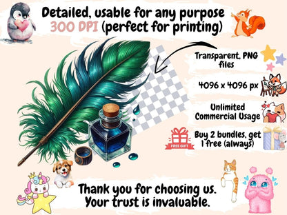 Wizard Supplies (P2) Clipart Alchemy Tools PNG - Wonders Artist