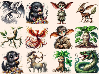 Wizard World Monsters Clipart beast clipart - Wonders Artist