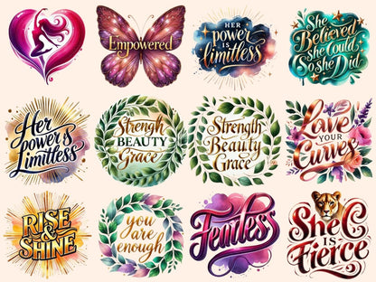 Women Empowerment Quotes Clipart empowered women art - Wonders Artist