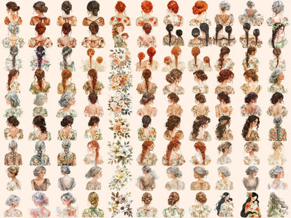 Women's Day Watercolor Clipart Empowerment Art - Wonders Artist