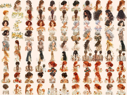 Women's Day Watercolor Clipart Empowerment Art - Wonders Artist