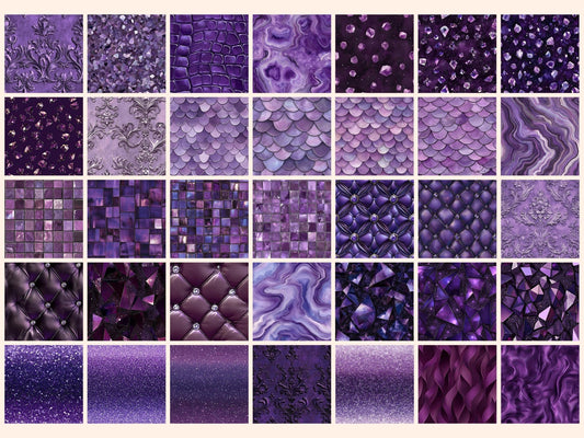 Wonderful Amethyst Seamless Digital Paper