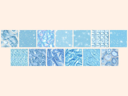 Wonderful Baby Blue Seamless Digital Paper Baby Blue Digital - Wonders Artist