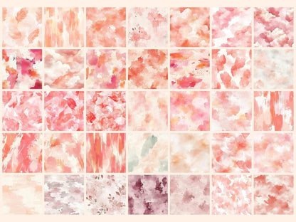 Wonderful Blush Seamless Digital Paper Blush Digital Paper - Wonders Artist