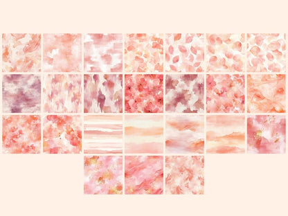 Wonderful Blush Seamless Digital Paper Blush Digital Paper - Wonders Artist